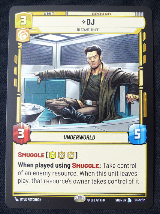 DJ Blatant Thief 213/262 - Star Wars Unlimited Card #119