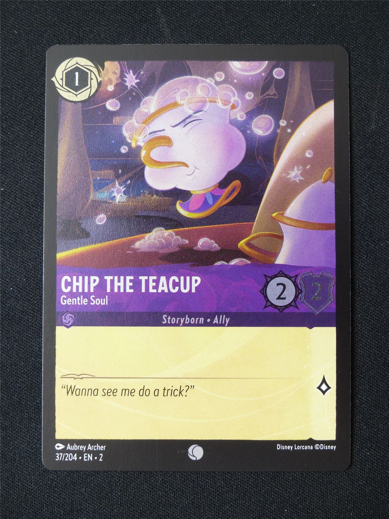 Chip the Teacup 37/204 Foil - Lorcana Card #3BW