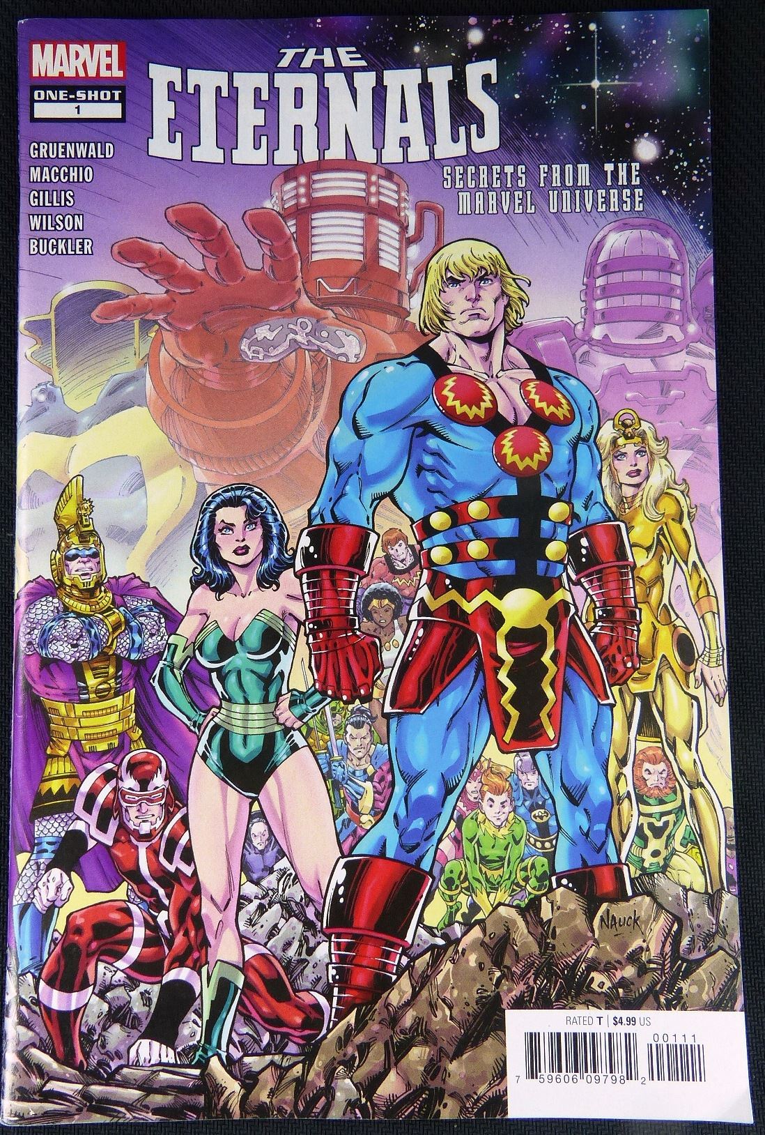 The ETERNALS: Secrets from the Marvel Universe One shot - Marvel Comic #HY