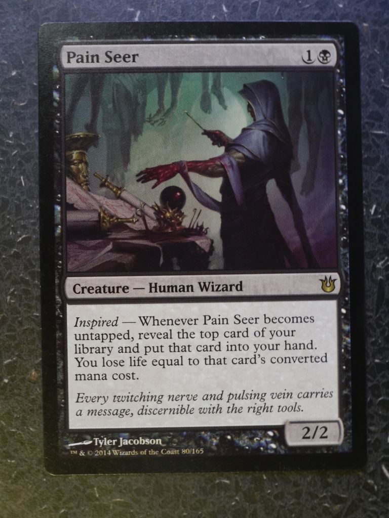 MTG Magic Cards: PAIN SEER # 6E43