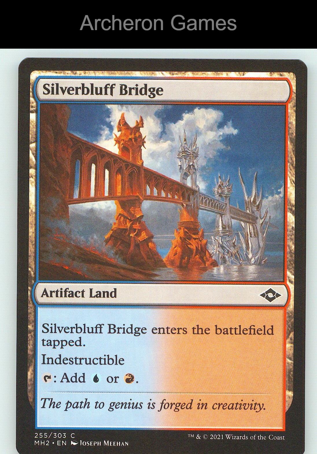 Silverbluff Bridge MH2 255 C MTG Card NM/EX+