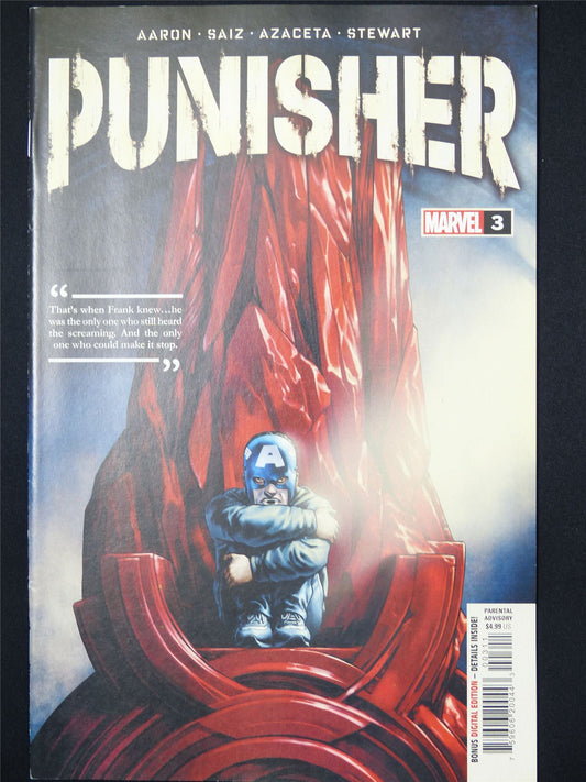 PUNISHER #3 - B&B Marvel Comic #7J7