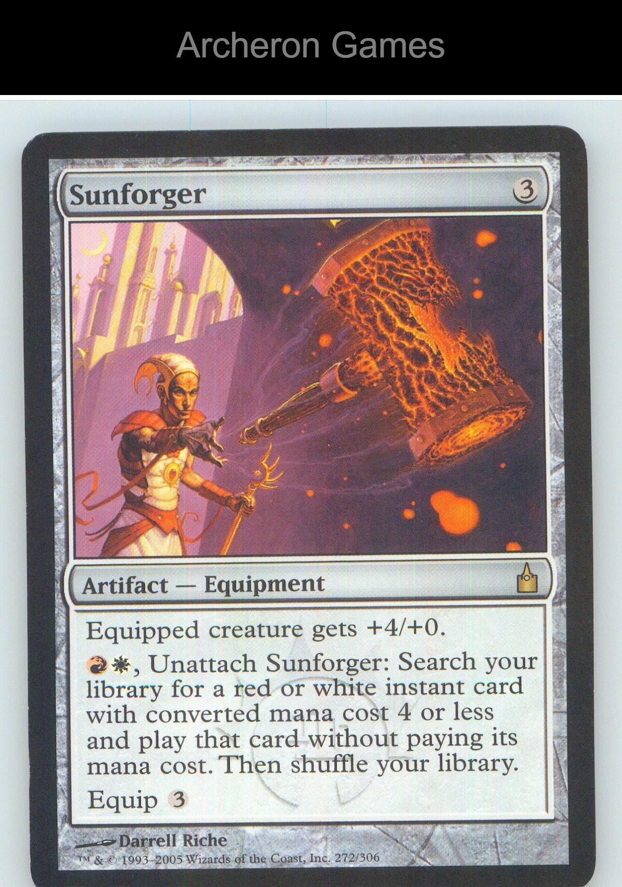 Sunforger RAV 272 R MTG Card NM/EX+