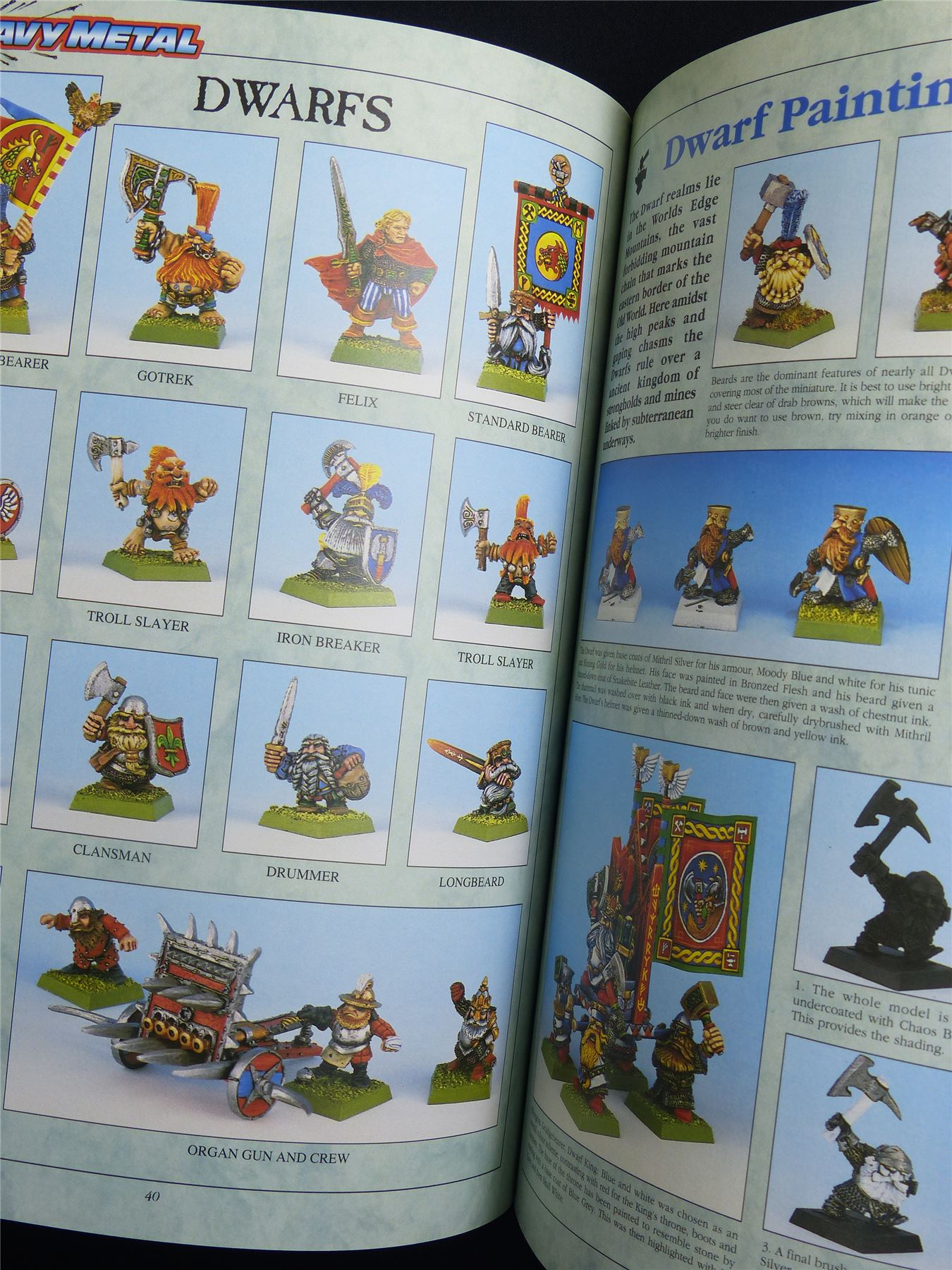 Warhammer Armies: Dwarfs 4th Edition Softback 1993 - Warhammer Old World #1HH