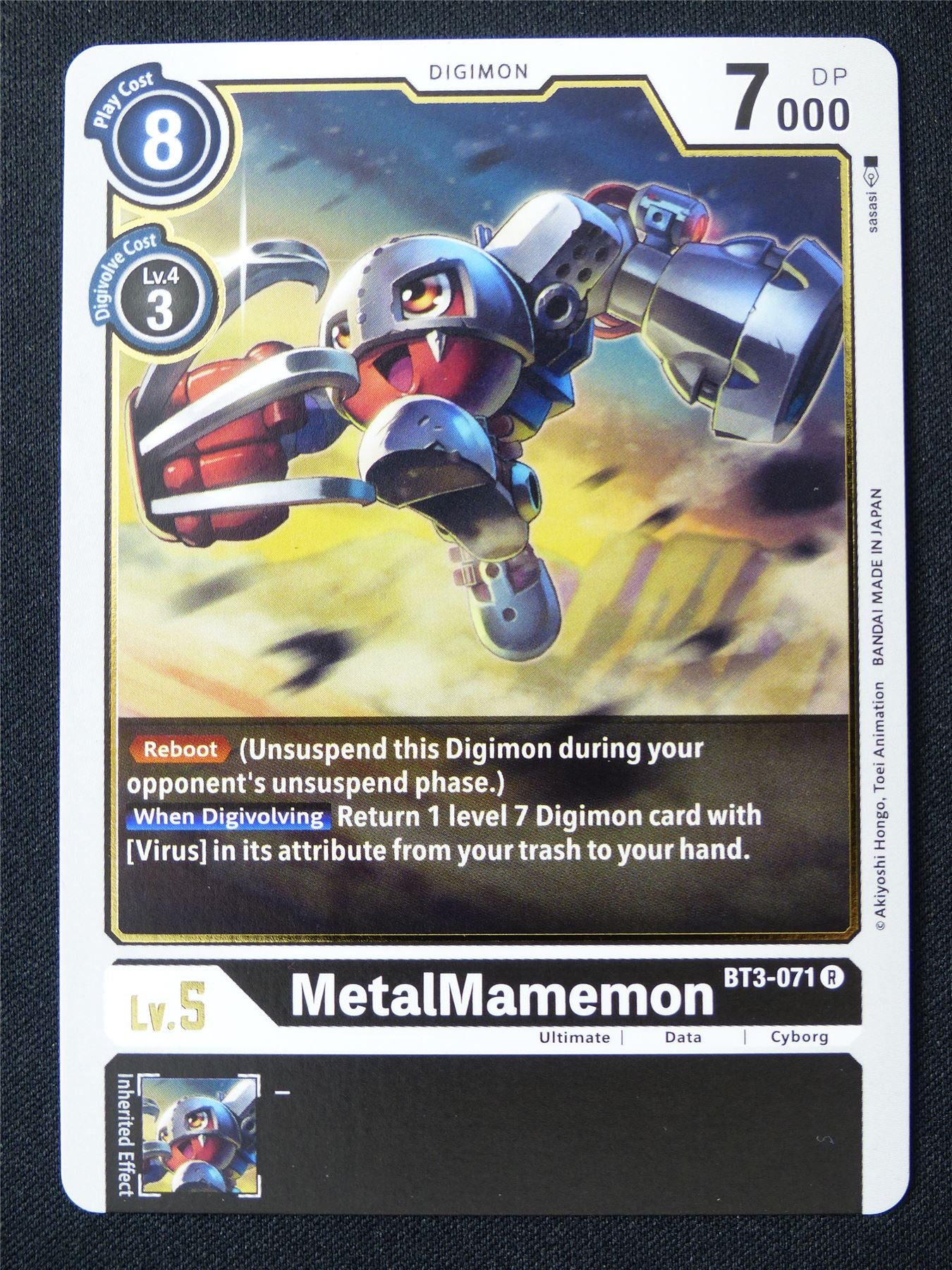 MetalMamemon BT3-071 R - Digimon Card #18R