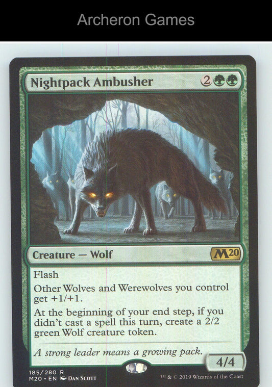 Nightpack Ambusher M20 185 R MTG Card NM/EX+