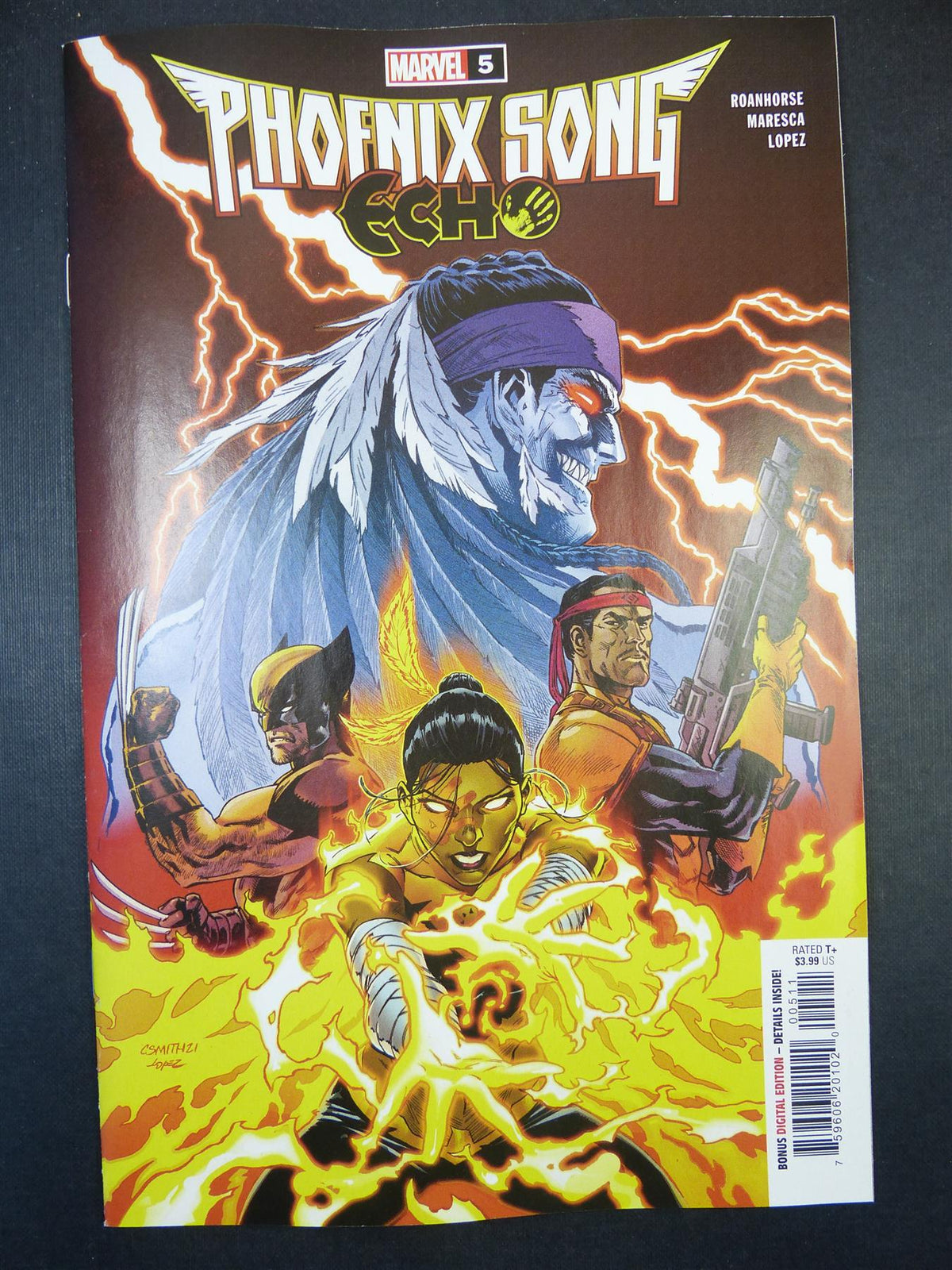 PHOENIX Song Echo #5 - May 2022 - Marvel Comic #7U3
