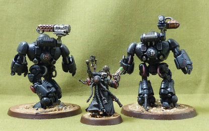 Kastelan Robots painted - Adeptas Mechanicus - Warhammer 40k #3M1