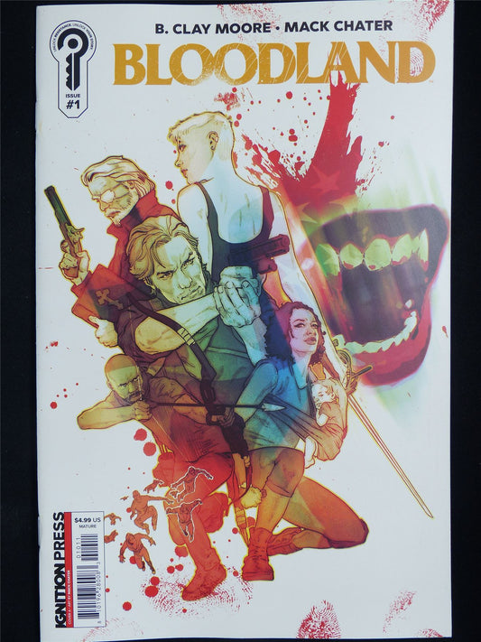 BLOODLAND #1 - B&B Jan 2026 Ignition Press Comic #1EE