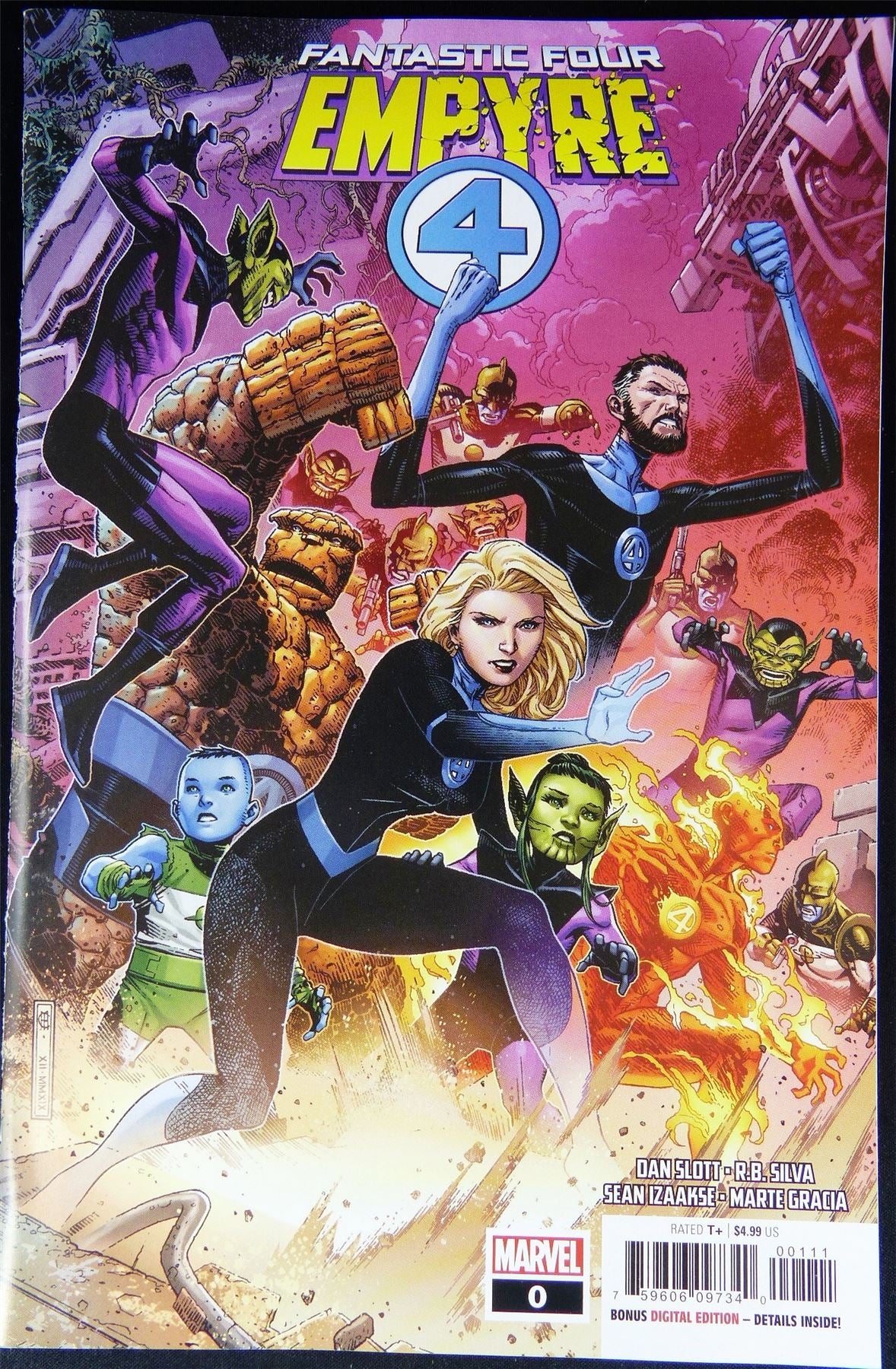 Empyre: FANTASTIC FOUR #0 - Marvel Comic #YZ