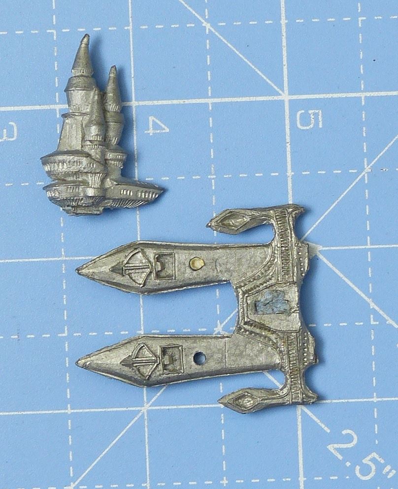 Classic Metal High Elf Dragonship - Warhammer Epic #2H9