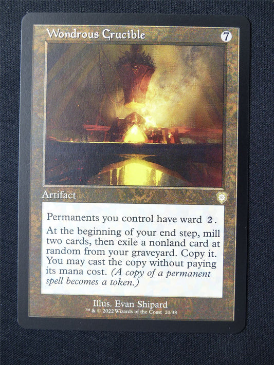 Wondrous Crucible Retro - BRC - Mtg Card #5K3