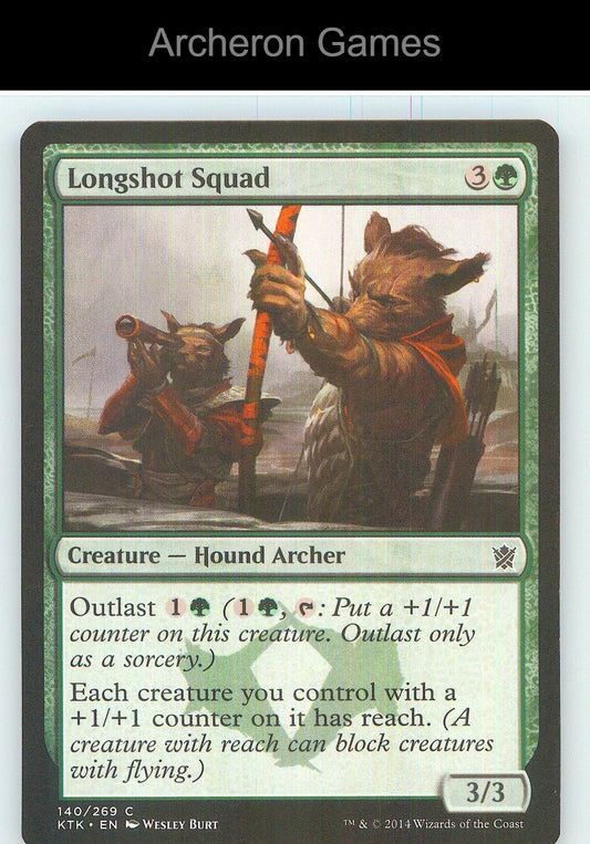 Longshot Squad KTK 140 C MTG Card NM/EX+