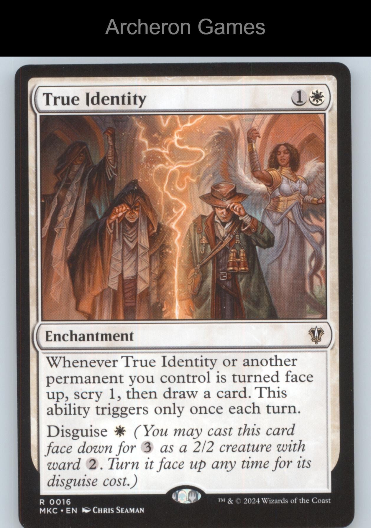 True Identity 16 R MTG Card Commander: Murders at Karlov Manor