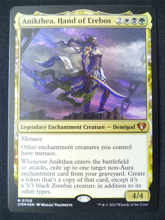 Anikthea Hand of Erebos Foil - CMM - Mtg Card #100