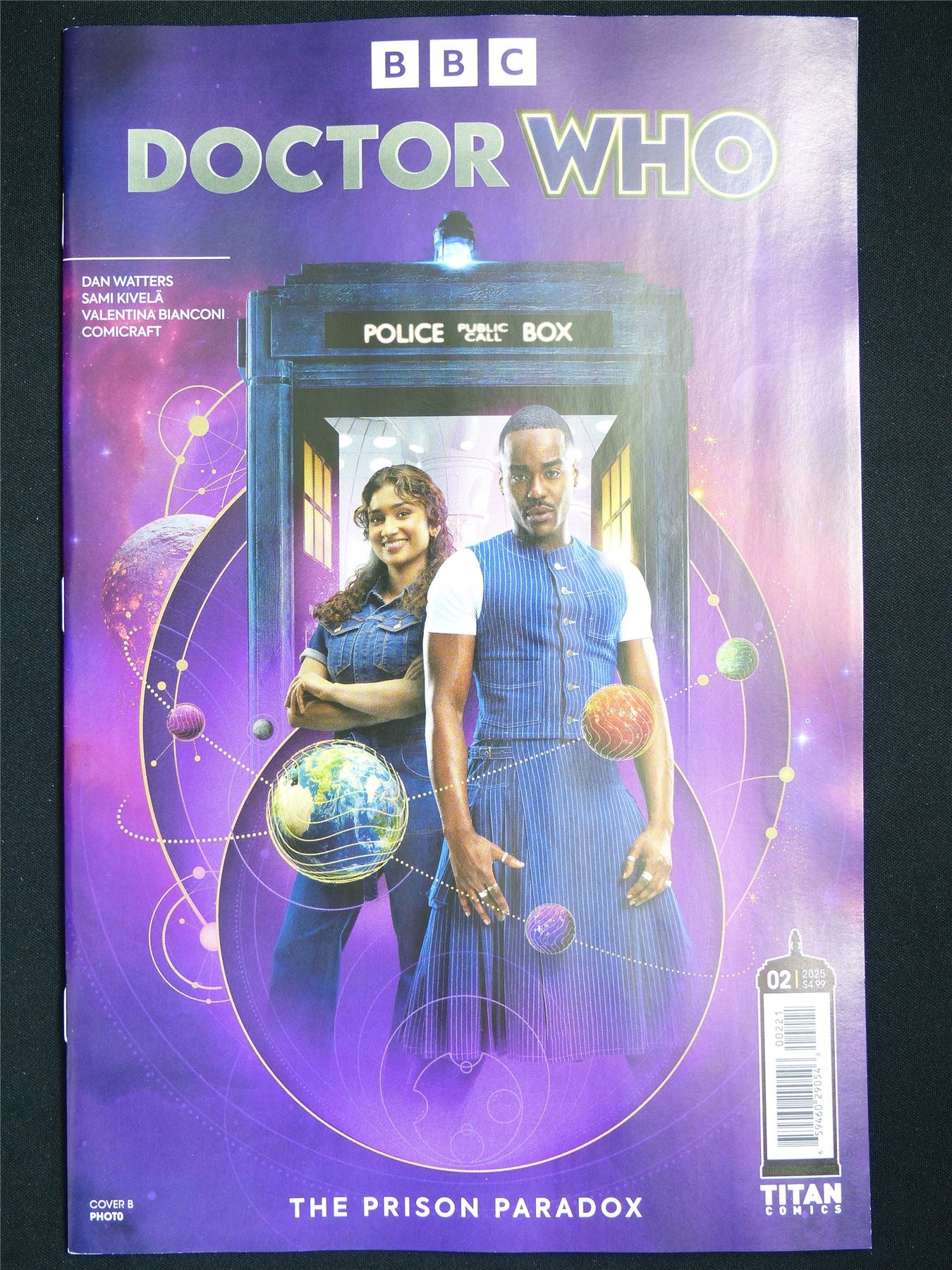 DOCTOR Who: The Prison Paradox #2 Photo Cvr - Dec 2025 Titan Comic #7G