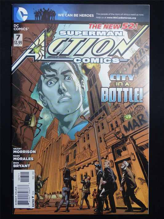 SUPERMAN: Action Comics #7 new 52! - DC Comic #3C4