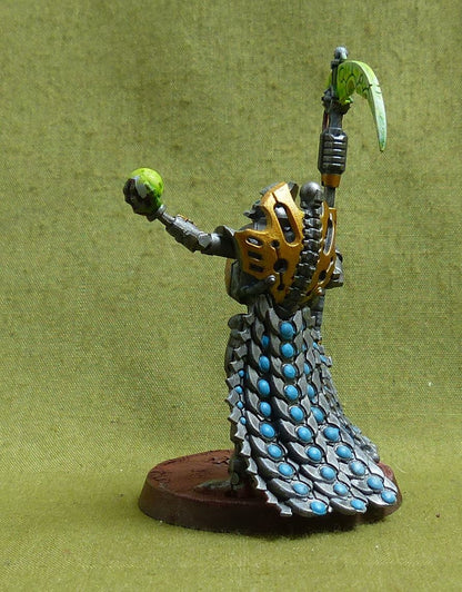 Overlord with Resurrection Orb painted - Necrons - Warhammer 40K #2DB