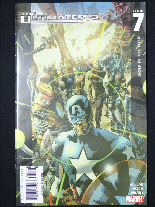 The ULTIMATES 2 #7 - B&B Marvel Comic #1BY