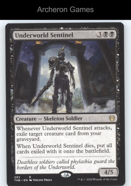 Underworld Sentinel 293 R MTG Card Theros Beyond Death
