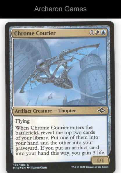 Chrome Courier 190 C MTG Card Modern Horizons 2