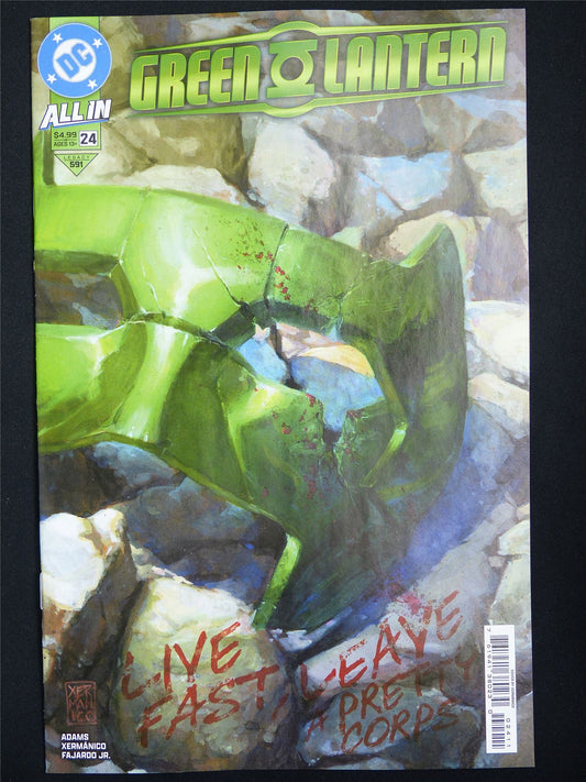 GREEN Lantern #24 - Aug 2025 DC Comic #1ER