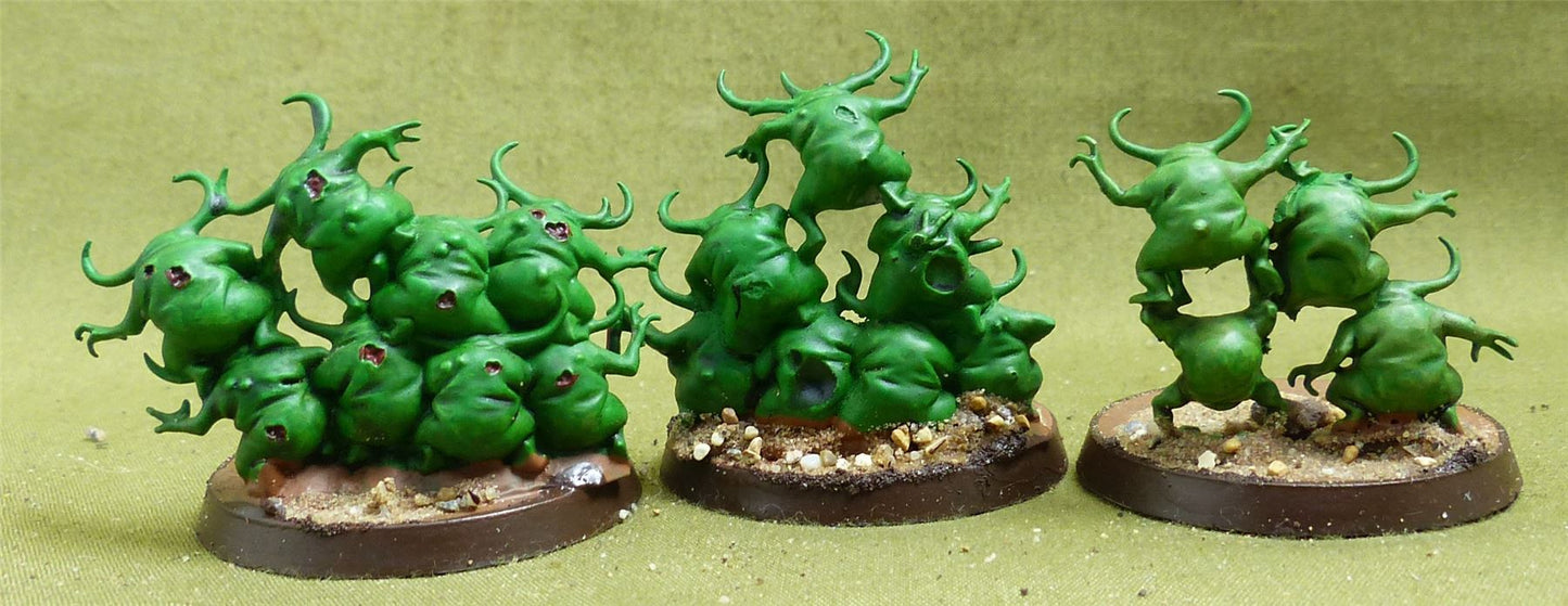 Nurglings painted - Maggotkin of Nurgle - Warhammer AoS #KG
