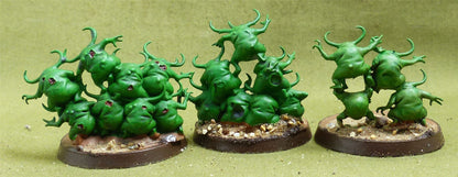 Nurglings painted - Maggotkin of Nurgle - Warhammer AoS #KG