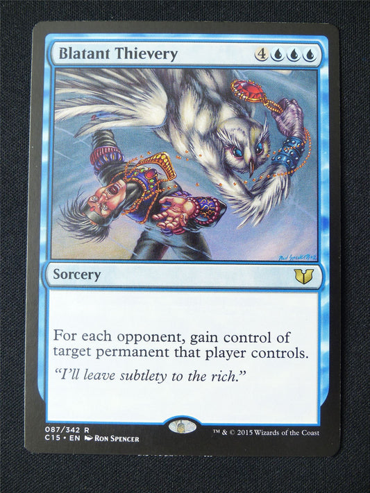 Blatant Thievery - C15 - Mtg Card #11G