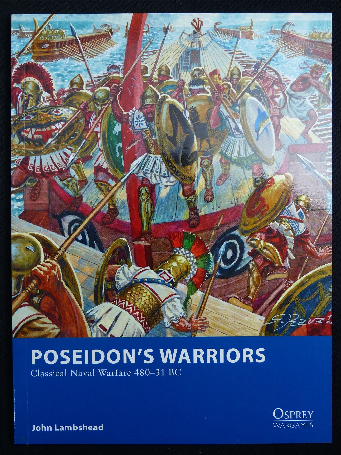 Poseidon's Warriors: Naval Wargaming Rulebook - Osprey Wargames 14 Softback #DM