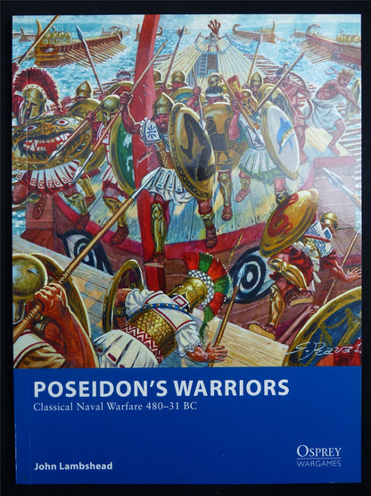 Poseidon's Warriors: Naval Wargaming Rulebook - Osprey Wargames 14 Softback #DM