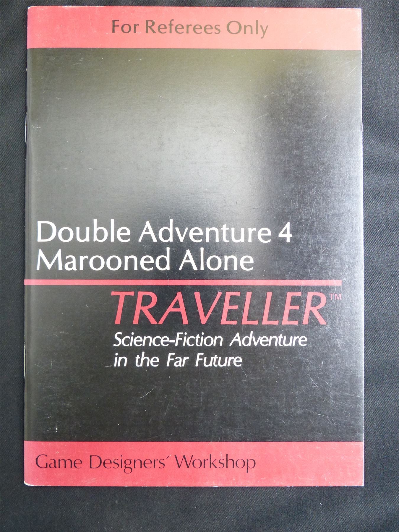 Traveller: Double Adventure 4 Marooned Alone - Roleplaying Booklet #2TW