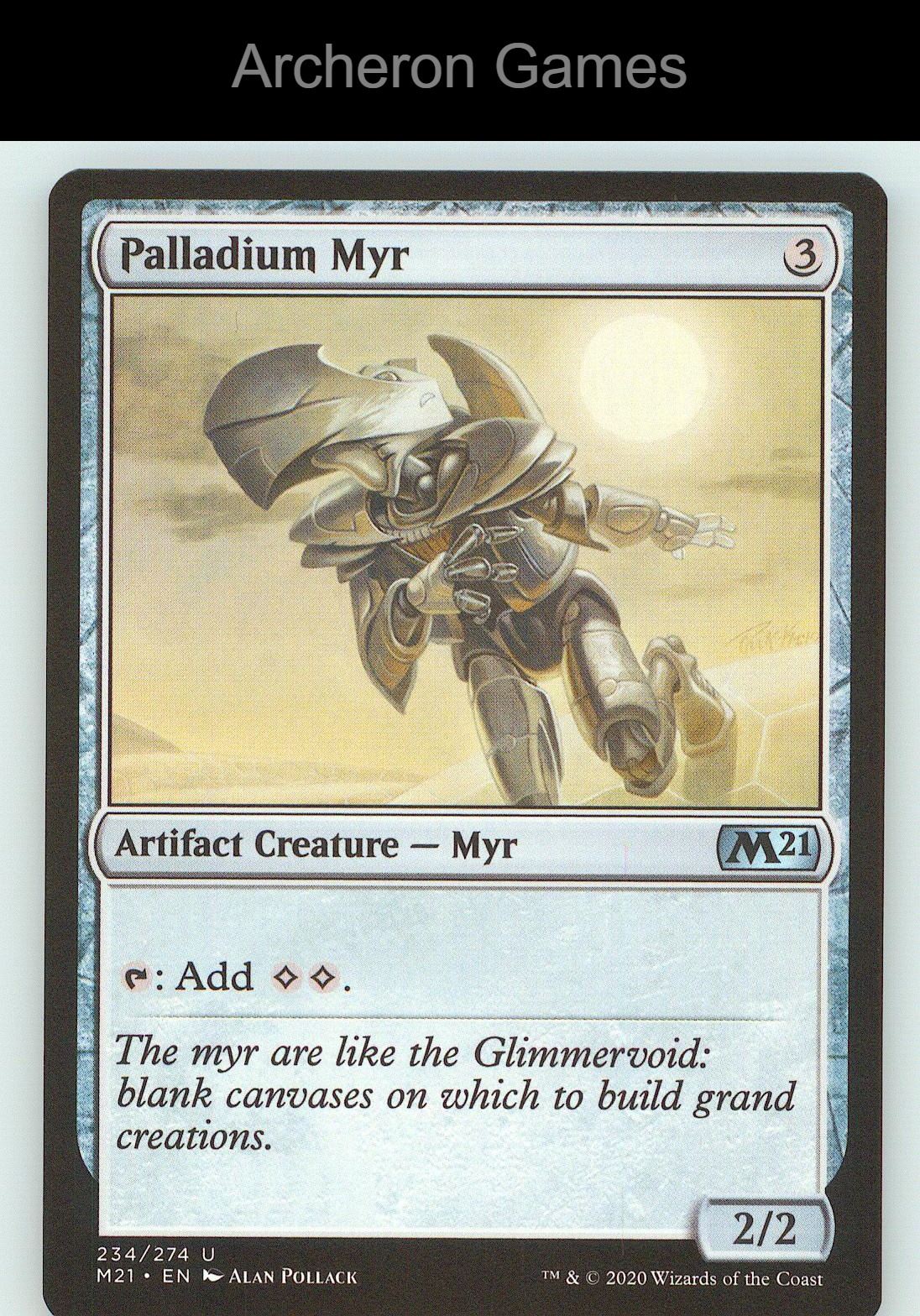 Palladium Myr M21 234 UC MTG Card NM/EX+