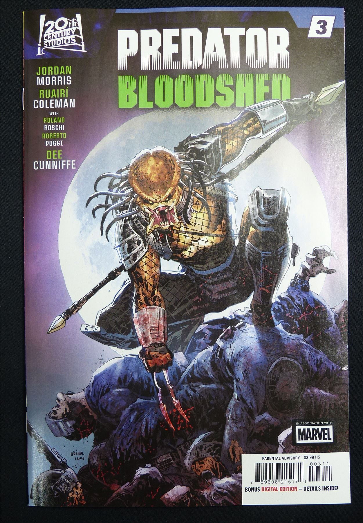 PREDATOR: Bloodshed #3 Cvr A - Jun 2026 Marvel Comic #4RV