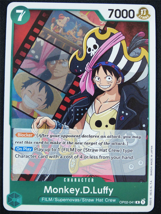 Monkey.D.Luffy OP02-041 R - One Piece Card #2LU