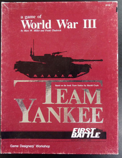 Team Yankee: A Game of World War III - Game Designers' Workshop OOP #21U