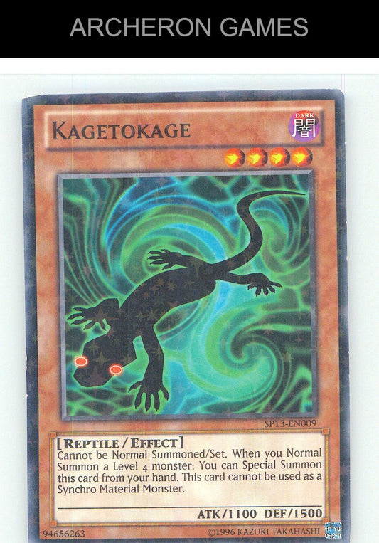 Kagetokage (Starfoil) Starfoil Rare YUGIOH Card Unlimited