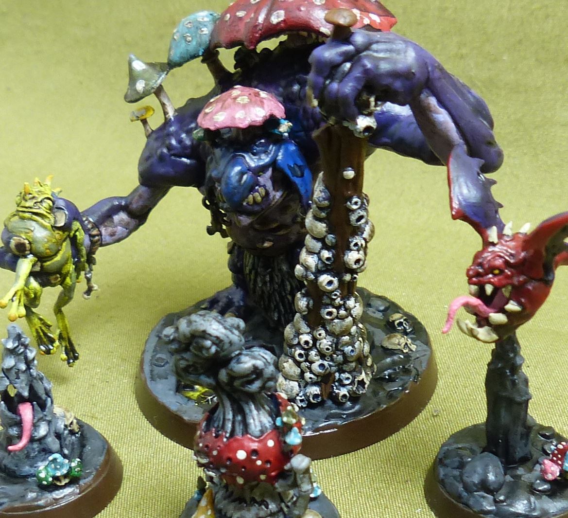 Mollog's Mob painted - Destruction Warband - Warhammer Underworlds #2PR