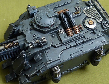 Legion Vindicator Siege Tank painted - Adepta Astartes - Warhammer Horus Heresy #4X4