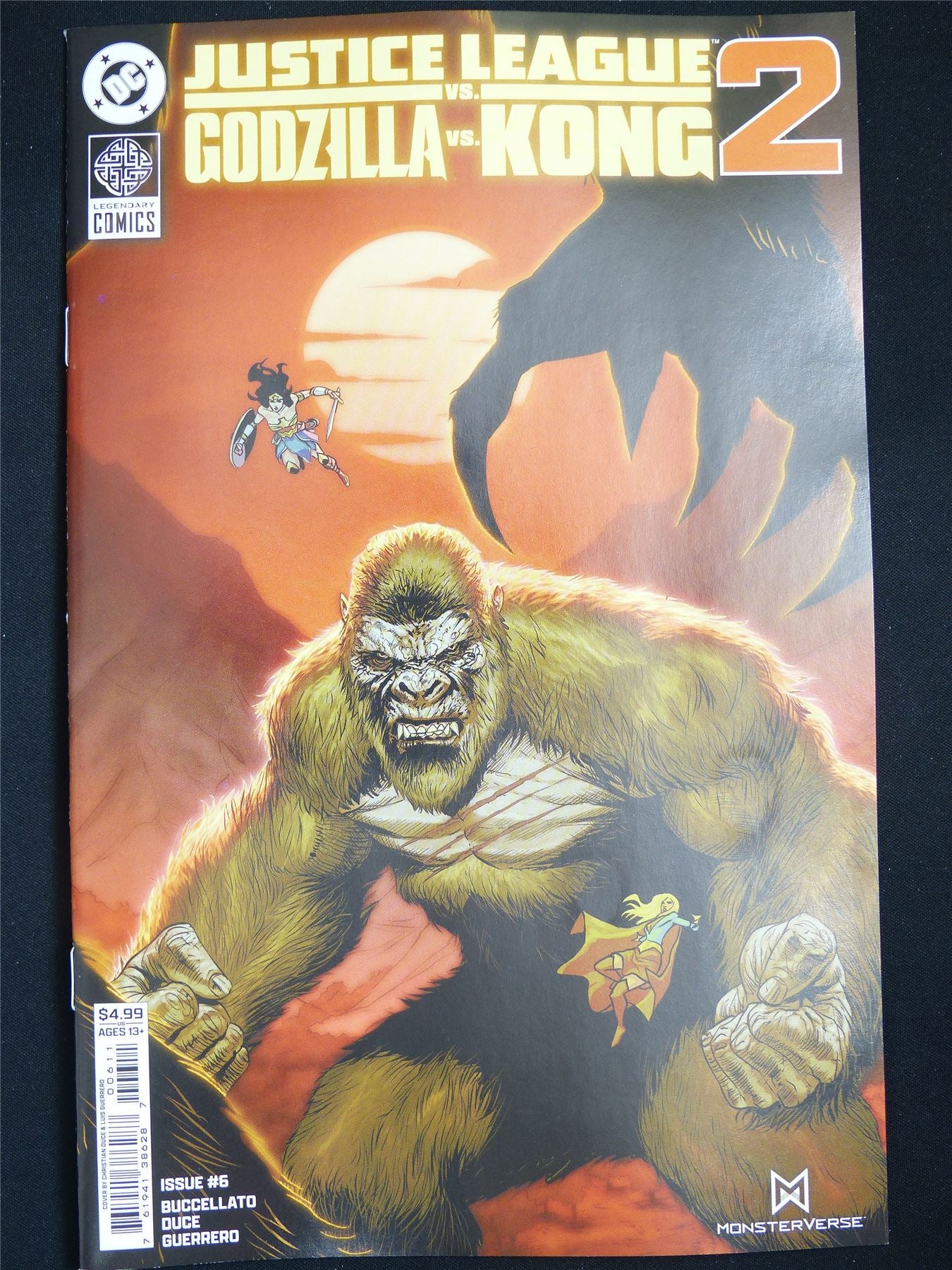JUSTICE League vs Godzilla vs King Kong 2 #6 - Feb 2026 DC Comic #PW