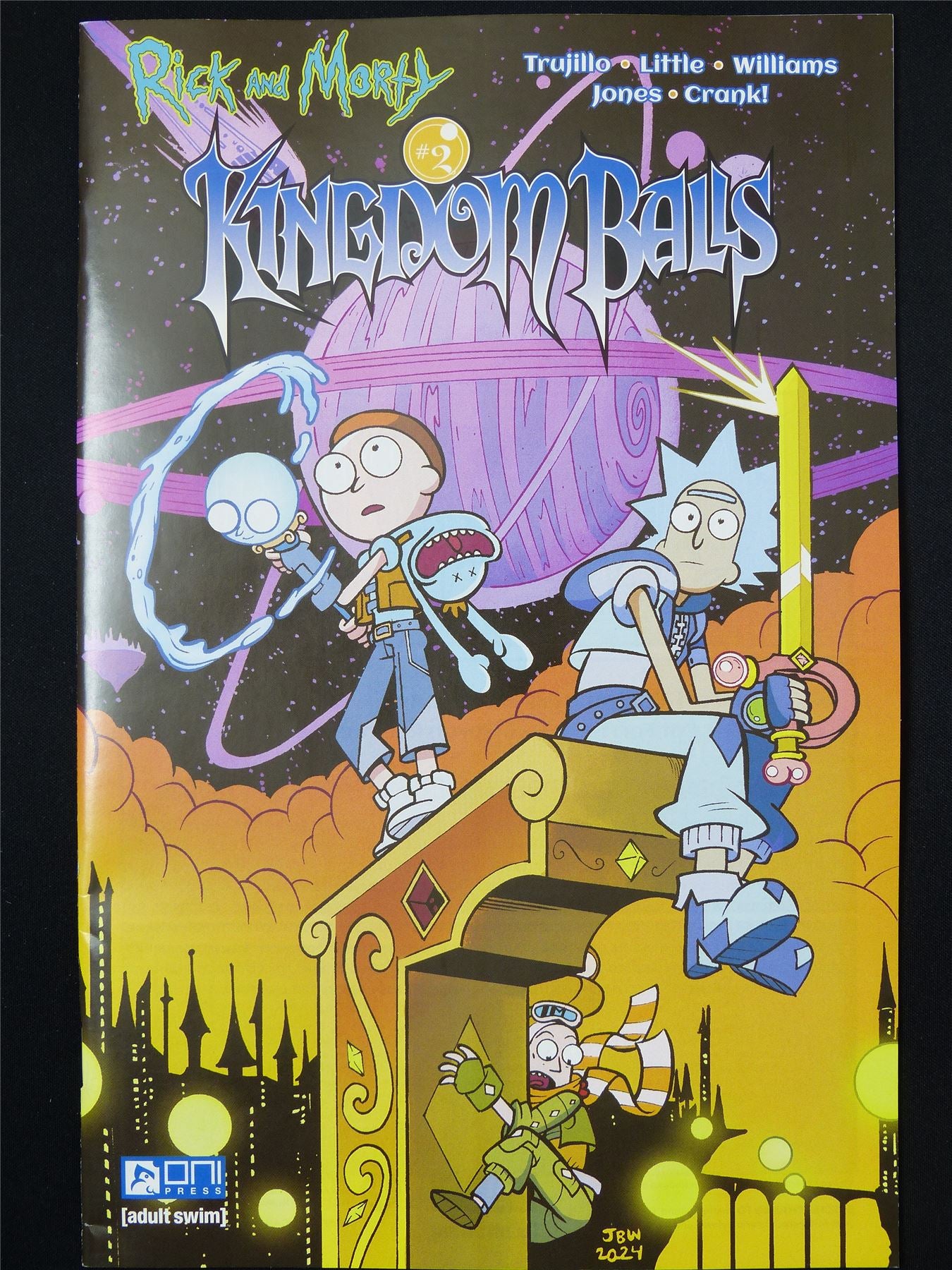 RICK and Morty: Kingdom Balls #2 - May 2024 Oni Press Comic #IW