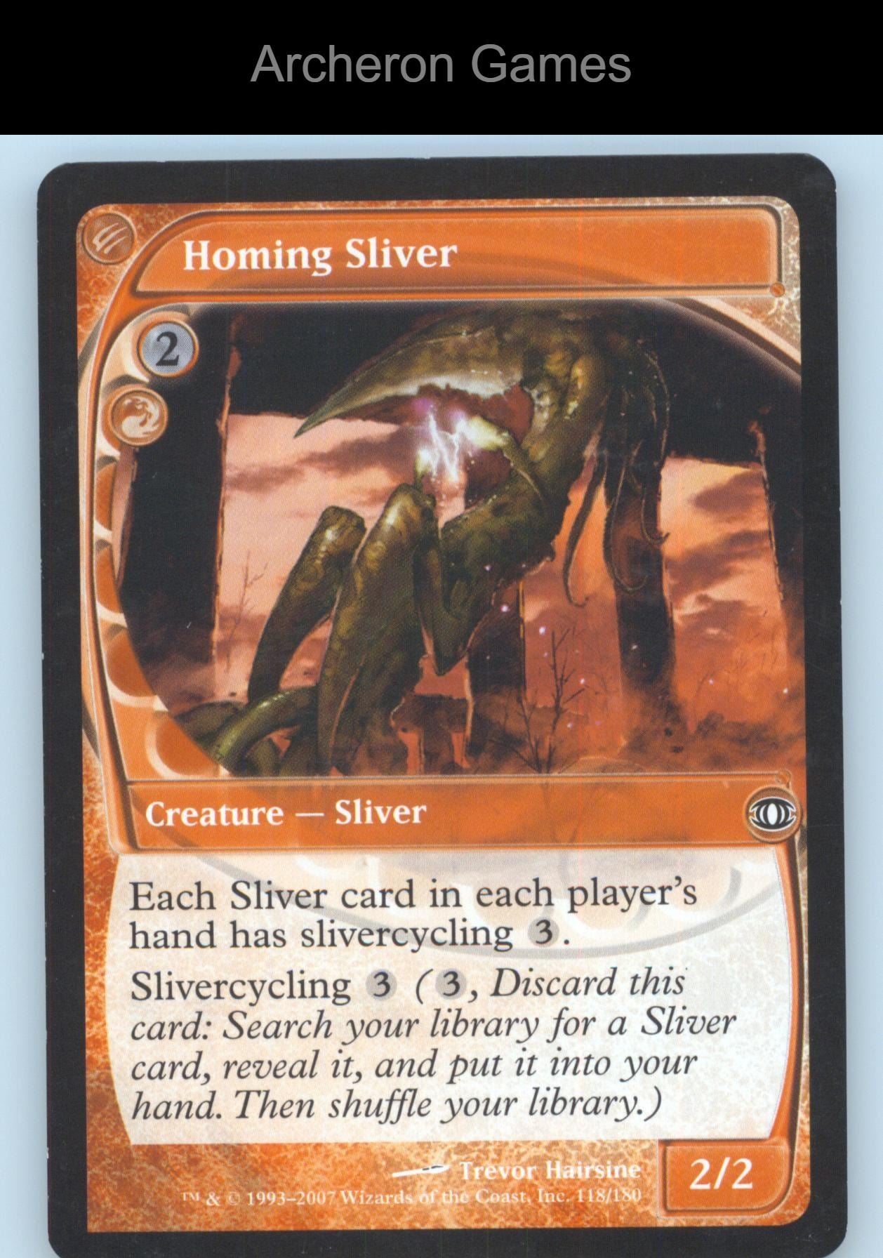 Homing Sliver 118 C MTG Card Future Sight