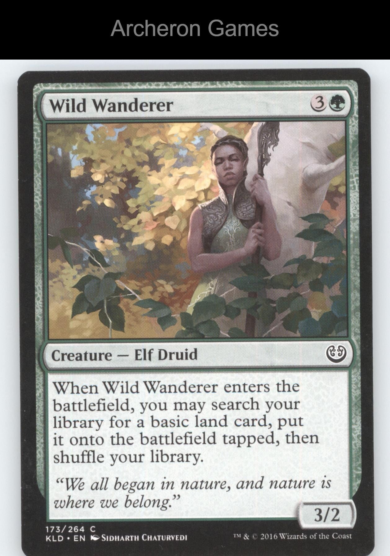 Wild Wanderer 173 C MTG Card Kaladesh