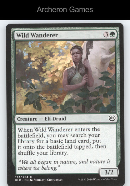 Wild Wanderer 173 C MTG Card Kaladesh