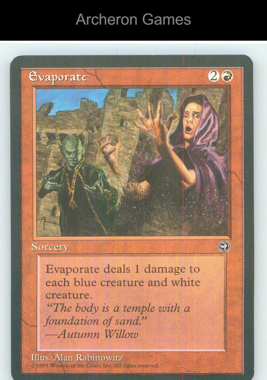 Evaporate HML UC MTG Card NM/EX+