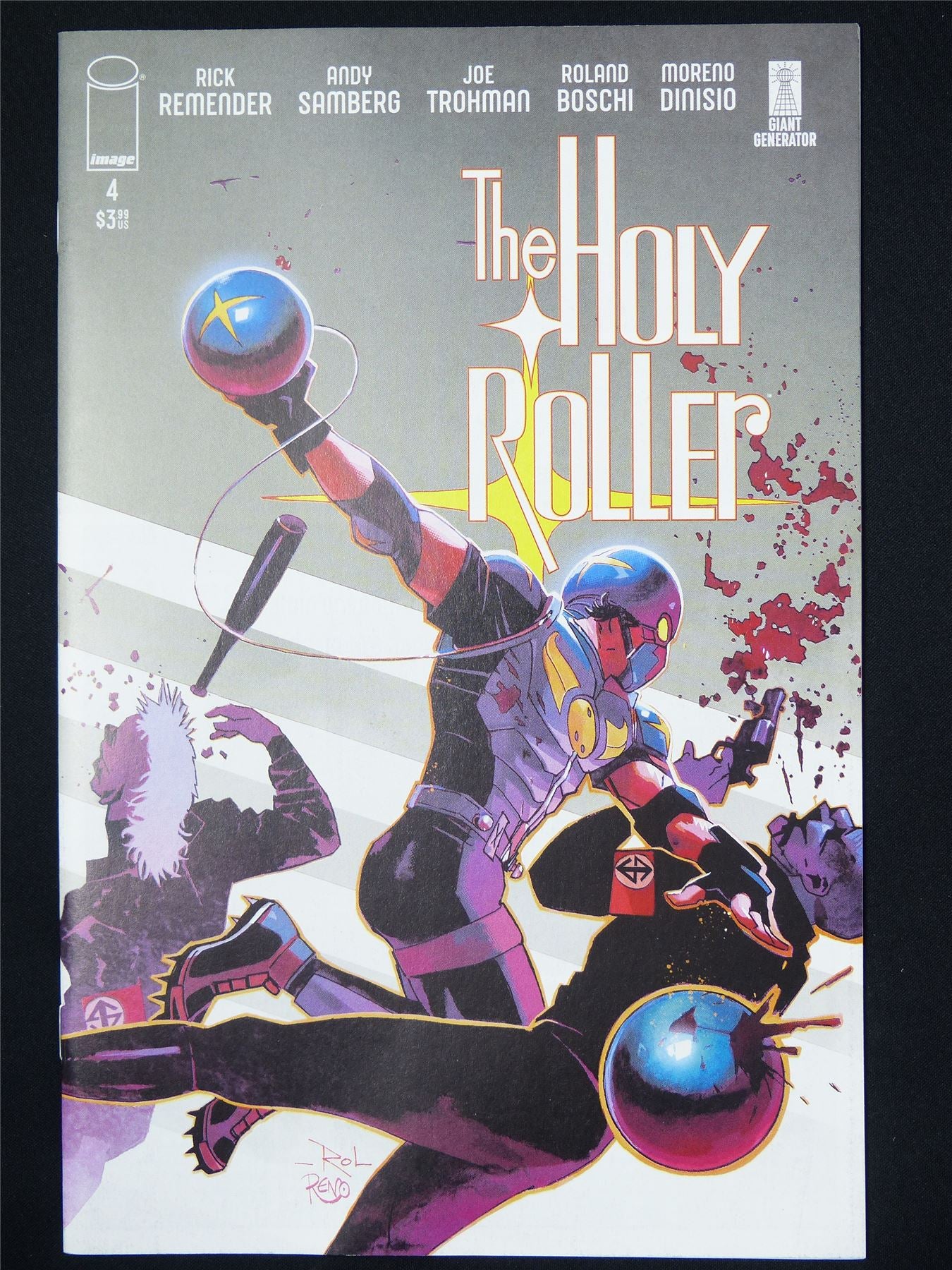 The HOLY Roller #4 - B&B Image Comic #8MC
