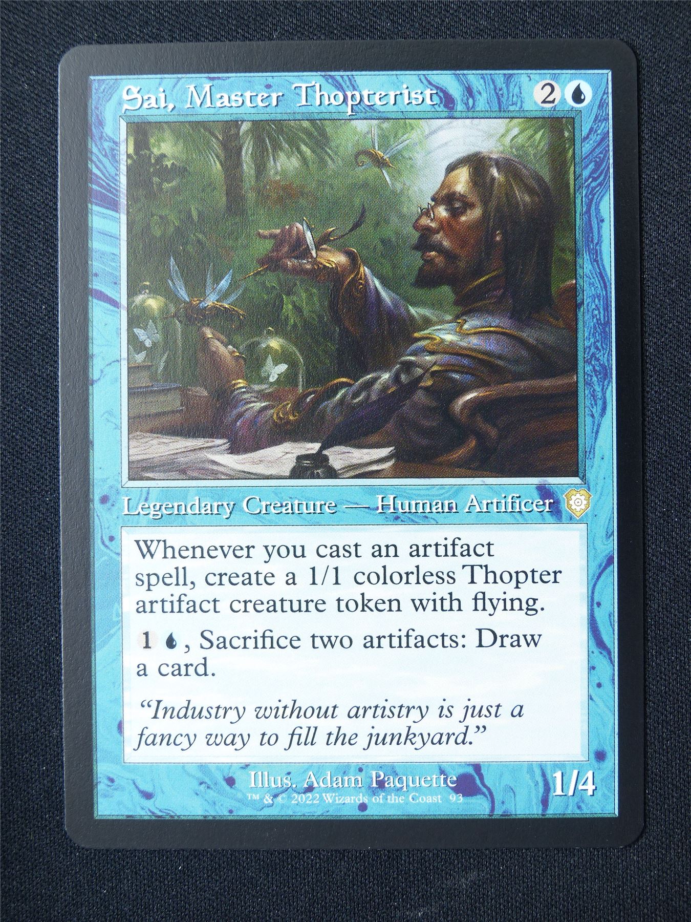 Sai Master Thopter Retro - BRC - Mtg Card #7CW