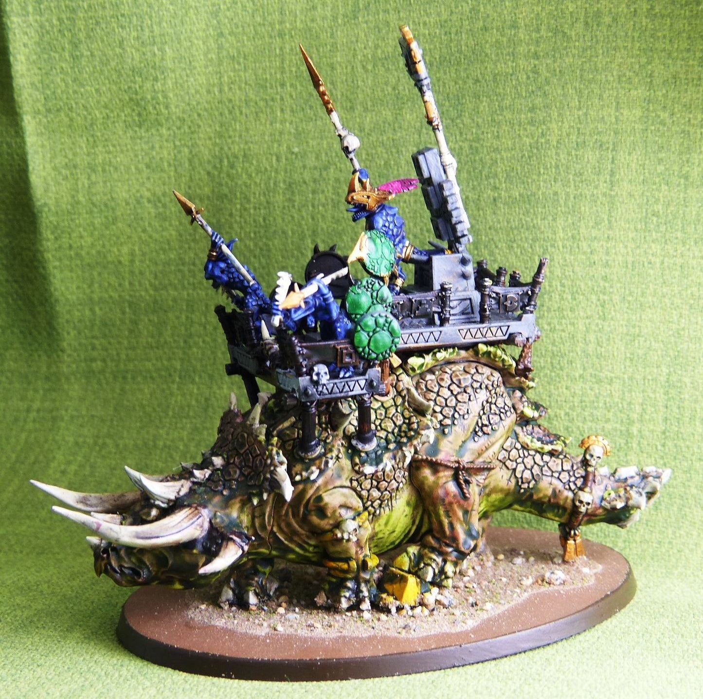 Seraphon - Stegadon Painted - Warhammer AoS 40k #27