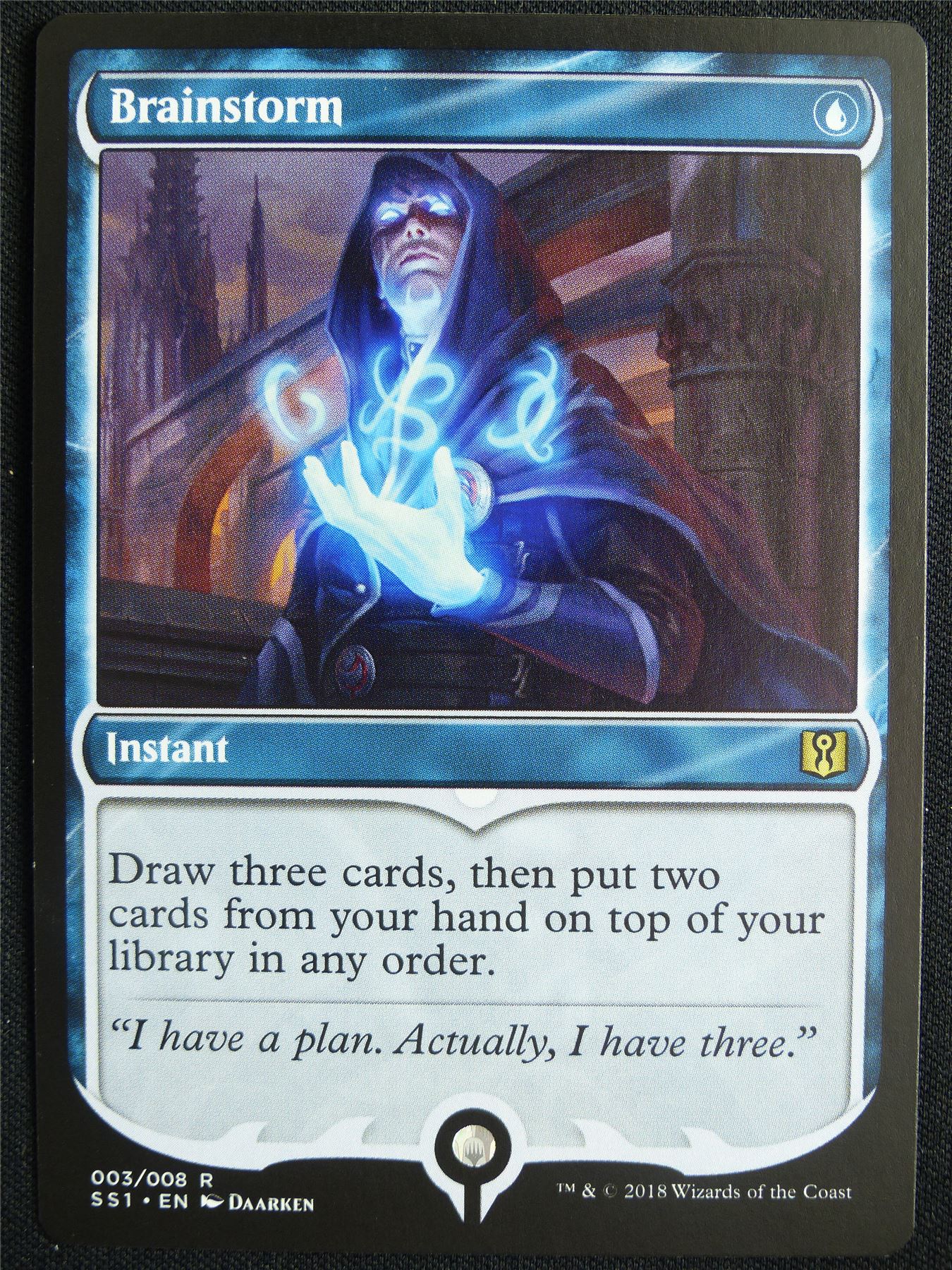 Brainstorm Spellbook - SS1 - Mtg Card #5M5