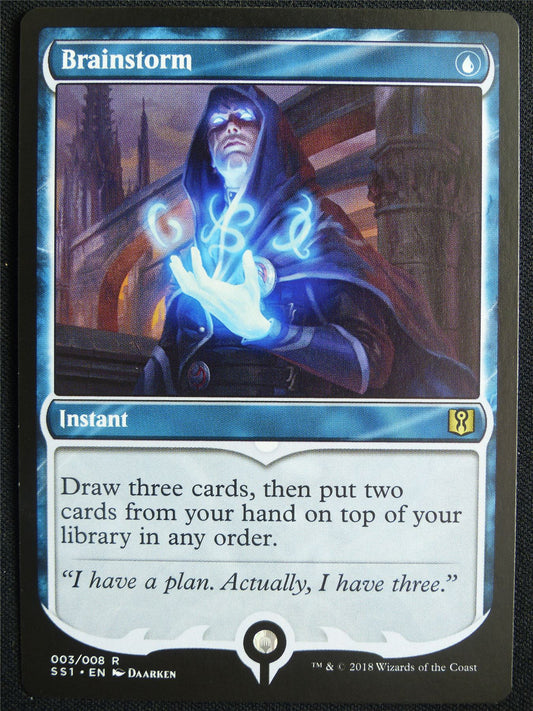 Brainstorm Spellbook - SS1 - Mtg Card #5M5